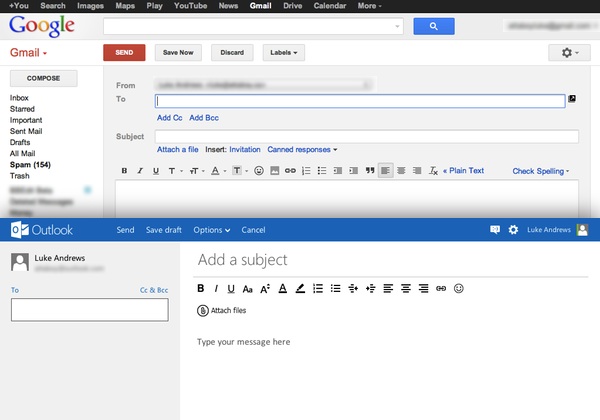 why my gmail in outlook showing sent mail in the inbox